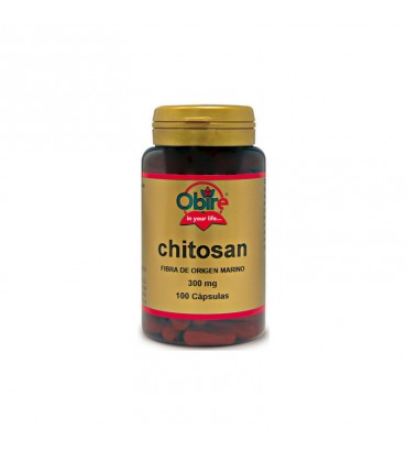 Chitosan 100 cápsulas 300 mg Obire