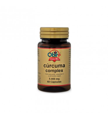 Cúrcuma Complex 60 cápsulas 5000 mg Obire