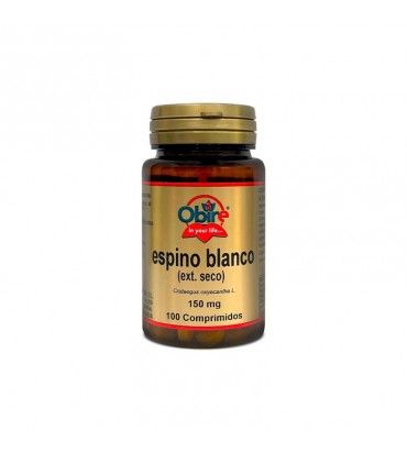 Espino Blanco 100 comprimidos 150 mg Obire
