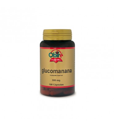 Glucomanana 100 cápsulas 500 mg Obire