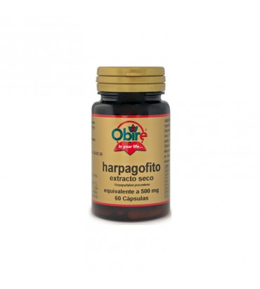 Harpagofito Extracto Seco 60 cápsulas 500 mg Obire