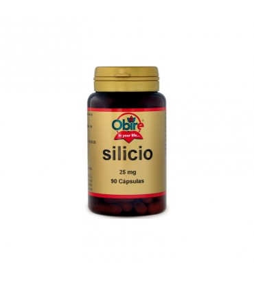 Silicio 90 cápsulas 25 mg Obire