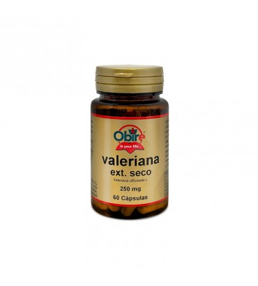 Valeriana Extracto Seco 60 cápsulas 250 mg Obire
