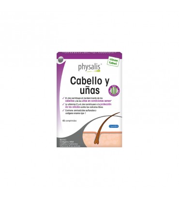 Cabellos y Uñas 45 comprimidos Physalis