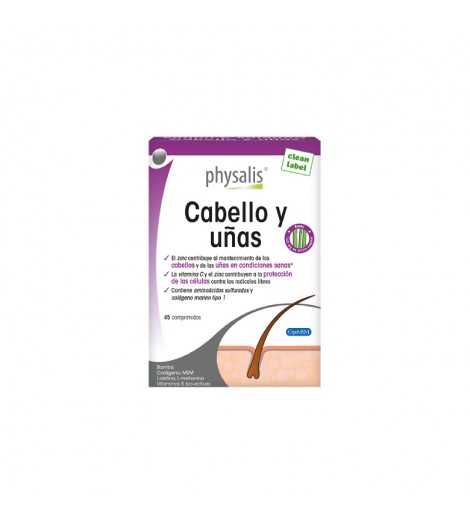 Cabellos y Uñas 45 comprimidos Physalis