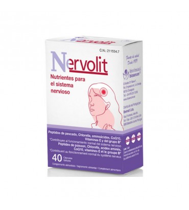 Nervolit 40 cápsulas Bioserum