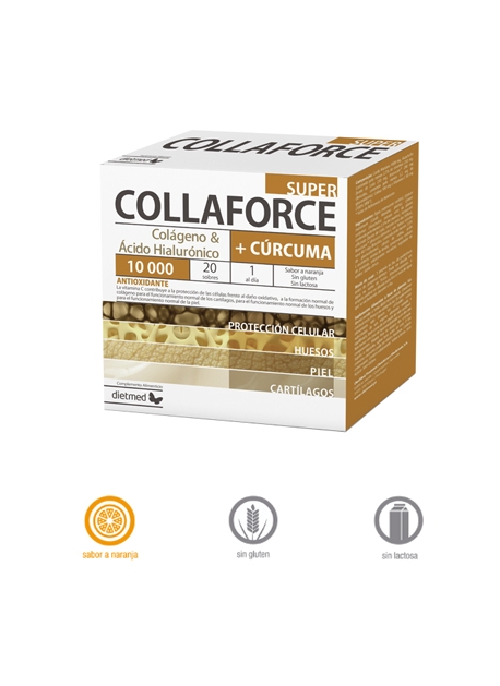 Collaforce Super + Curcuma 20 sobres DietMed