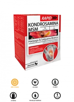Kondrosamina MSM Rapid 15 ampollas Dietmed
