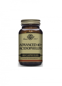 40 Plus Acidophilus Avanzado 60 capsulas Solgar