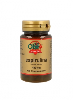 Espirulina 100 comprimidos 400 mg Obire