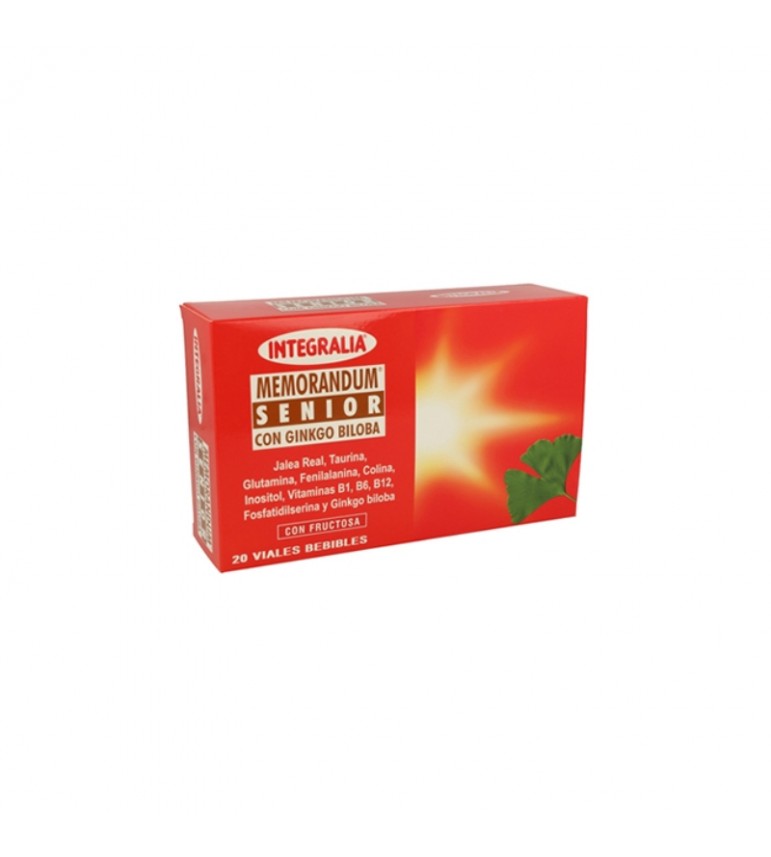 Memorandum Senior con Ginkgo Biloba Integralia