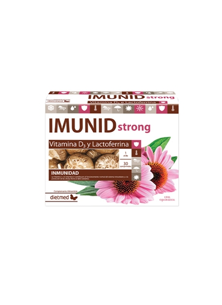 Imunid Strong + Equinacea 30 comprimidos Dietmed