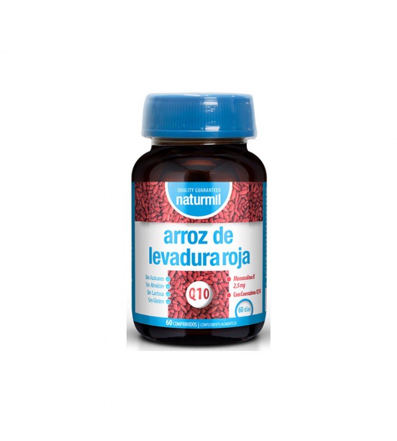 Arroz de Levadura Roja Naturmil 60 comprimidos Dietmed