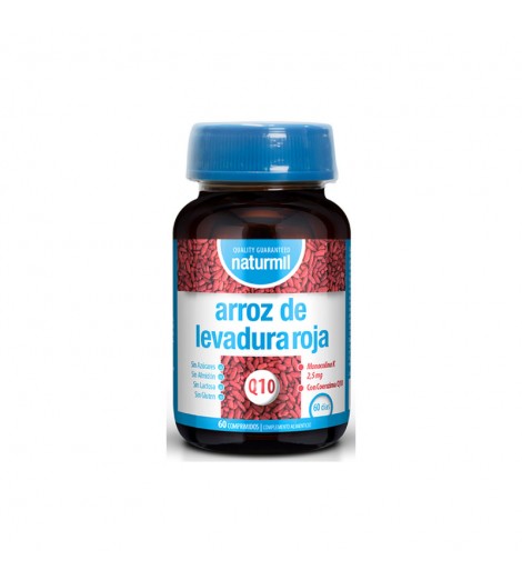 Arroz de Levadura Roja Naturmil 60 comprimidos Dietmed