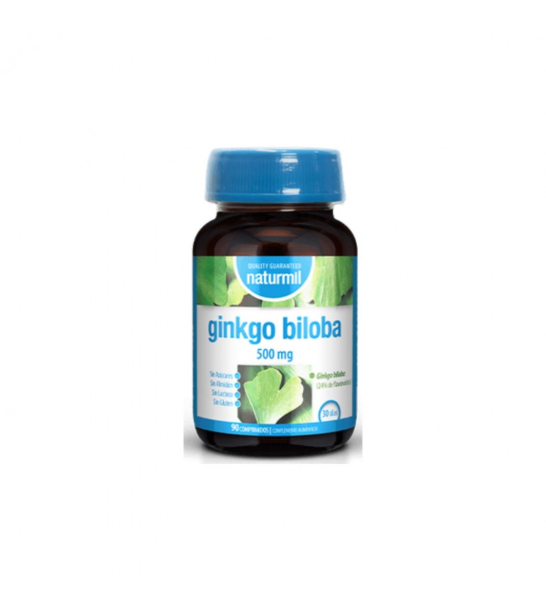 Ginkgo Biloba Naturmil 90 comprimidos 500 mg Dietmed