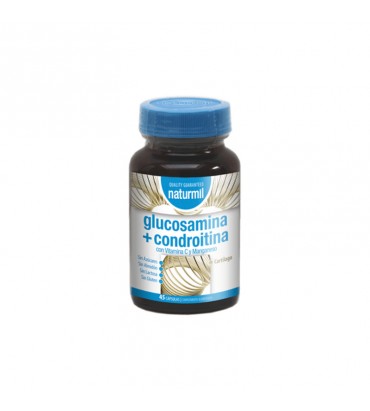 Glucosamina + Condroitina Naturmil 60 cápsulas Dietmed