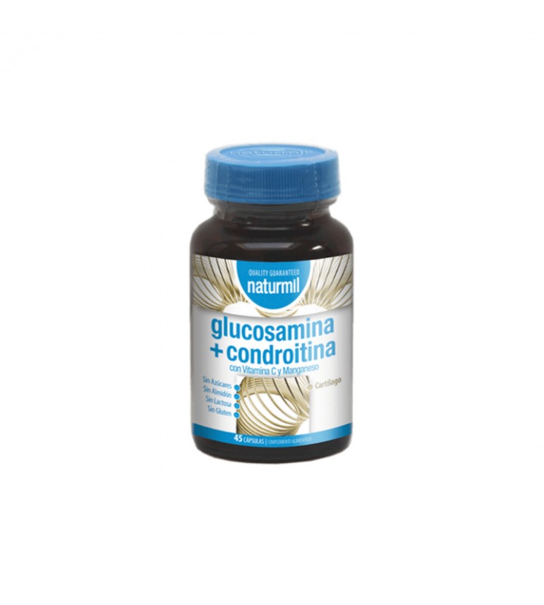 Glucosamina + Condroitina Naturmil 60 cápsulas Dietmed